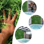 3 Placas De Folhagem Artificial Para Parede Verde Luxo Estabi