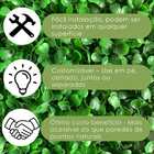 3 Placas Para Parede Verde Buxinho Artificial 60x40 Plantas C