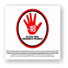 3 Placas Proibida Venda Bebidas Menor Idade 18 Anos
