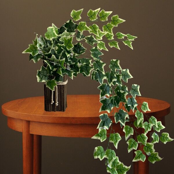 3 Plantas Artificiais Pendente Hera (100x20) Beleza Natural S