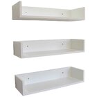 3 Prateleiras Testoni Decor Para Livros 60x20x11,5cm