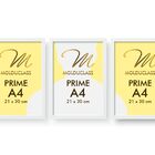 3 Quadros Decorativos A4 Com Impressão Personalizada Vidro