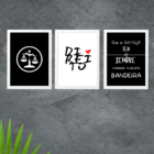 3 Quadros Decorativos Curso De Direito