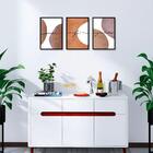 3 Quadros Decorativos Frases Religiosas 5 21x30 Pvc Bra