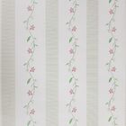 3 Rolos De Papel De Parede Lavável Floral Vermelho Com Verde