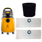 3 Saco Descartável + Filtro Espuma Para Aspirador De Pó Elect