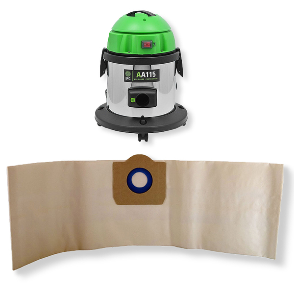 3 Saco Descartável Para Aspirador De Pó Ipc Soteco A115