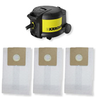 3 Saco Descartável Para Aspirador De Pó Karcher T201