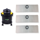 3 Saco Descartável Para Aspirador De Pó Lavor Vac 14