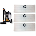 3 Saco Descartável Para Aspirador De Pó Wap Gtw Inox 12