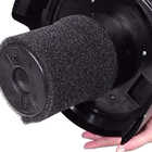 3 Sacos + Filtro de Espuma Permanente Motor Refil Coletor Bag