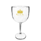 3 Taças Gin Acrilico 550ml Transparente Despedida De Solteira