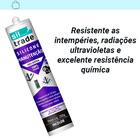 3 Tubos De Silicone Aquario Sil Trade 280g Siltrade Cor:incol