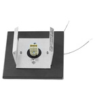 3x Arandela Box Cubo Pequena 2 Fachos Preto Parede Muro St1318