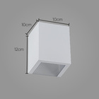 3x Arandela Efeito 2 Focos Branco Policarbonato + Led G9 5w 3