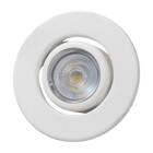 3x Spot Embutir Redondo P/ Gu10 Minidicroica Bella Dl057 St24