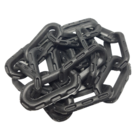 40 Mt Corrente Plástica Isolamento Calha Chuva Elo G Preto