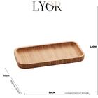 40 Petisqueiras De Bambu Restaurante 20x10cm Bandeja Lyor Pet