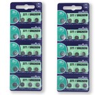 40 Pilhas Baterias 377 1.55v Sr626s Murata 2 Cart C/ 20 Unid