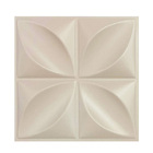 40 Placas Decorativas Revestimento De Parede Pvc 3d - Pétalas