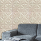 40 Placas Decorativas Revestimento De Parede Pvc 3d - Pétalas