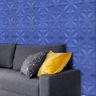 40 Placas Decorativas Revestimento De Parede Pvc 3d - Pétalas