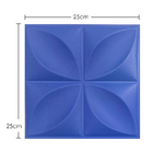 40 Placas Decorativas Revestimento De Parede Pvc 3d - Pétalas