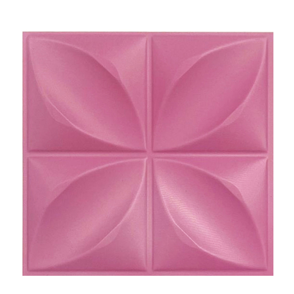 40 Placas Decorativas Revestimento De Parede Pvc 3d - Pétalas