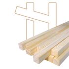 40 Ripas De Pinus 1,5x1,5cm - 65cm De Comprimento