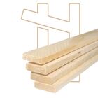 40 Ripas De Pinus 2x0,5cm - 50cm De Comprimento