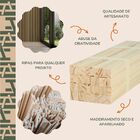 40 Ripas De Pinus 2x1cm - 65cm De Comprimento