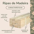 40 Ripas De Pinus 4x1cm - 30cm De Comprimento