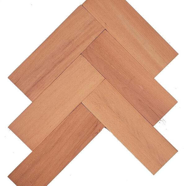 40 Unidades Ripa Régua Tábua Parquet De Madeira 30x7x2 Cm Euc