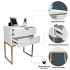 40cm 2 Gavetas Branca Eco 40cm 2 Gavetas Branca Eco - Base Do