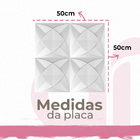 45 Placas Pvc 3d Revestimento De Parede Decorativa Mini Dakar