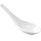 48 Colheres Japonesas Couvert Melamina Branca 14x4,3x4,6cm Ha