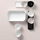 48 Cremeiras 250ml Brancas Cumbucas Tigelas Plásticas Coza Po