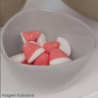 48 Cremeiras 250ml Brancas Cumbucas Tigelas Plásticas Coza Po