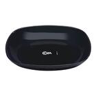 48 Pratos Petisqueiras Sobremesa Quadrados 17cm Preto Doces F