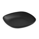 48 Pratos Petisqueiras Sobremesa Quadrados 17cm Preto Doces F