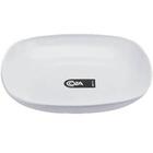 48 Pratos Plásticos Restaurante 17cm Branco Servir Petiscos F