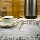 4  Jogo Americano Mesa Posta Luxo Restaurante St Folha Cz