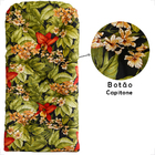 4 Almofada Futon Impermeável P/ Poltrona E Cadeiras