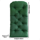 4 Almofada Impermeável P/ Poltrona E Cadeira De Jardim