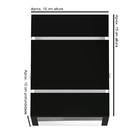 4 Arandelas Externa 2 Frisos Foco Fachos Parede Muro Branco