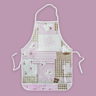 4 Avental De Cozinha Estampado Fácil De Limpar Impermeável