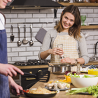 4 Avental De Cozinha Fácil De Limpar Impermeável