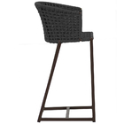 4 Banquetas Bali Em Alumínio E Corda Náutica Trama Original