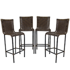 4 Banquetas Em Fibra Sintética Diplomata Bar, Bancada, Balcão