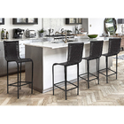 4 Banquetas Em Fibra Sintética Para Bar, Bancada, Lanchonete